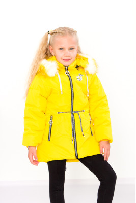 Куртка для дівчинки зимова з дефектом